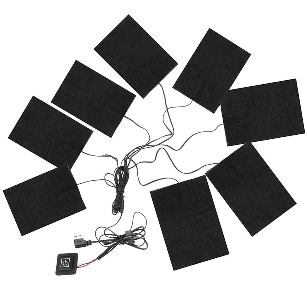 Winter Clothing Hiking - 3 Levels Jacket Heater Pads USB
