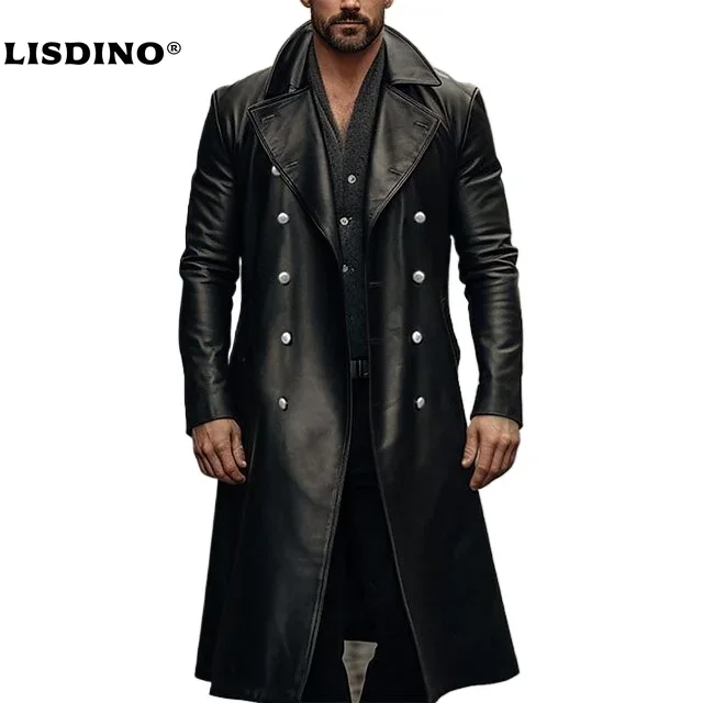 Leather Jacket Men Winter Flee - огляд і ціна Winter Clothing Pk