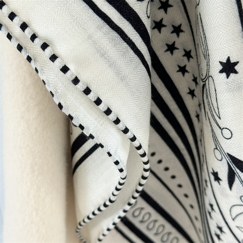 Silk Wool Blend Scarf 135CM Lu - огляд і ціна Winter Clothing Hong Kong
