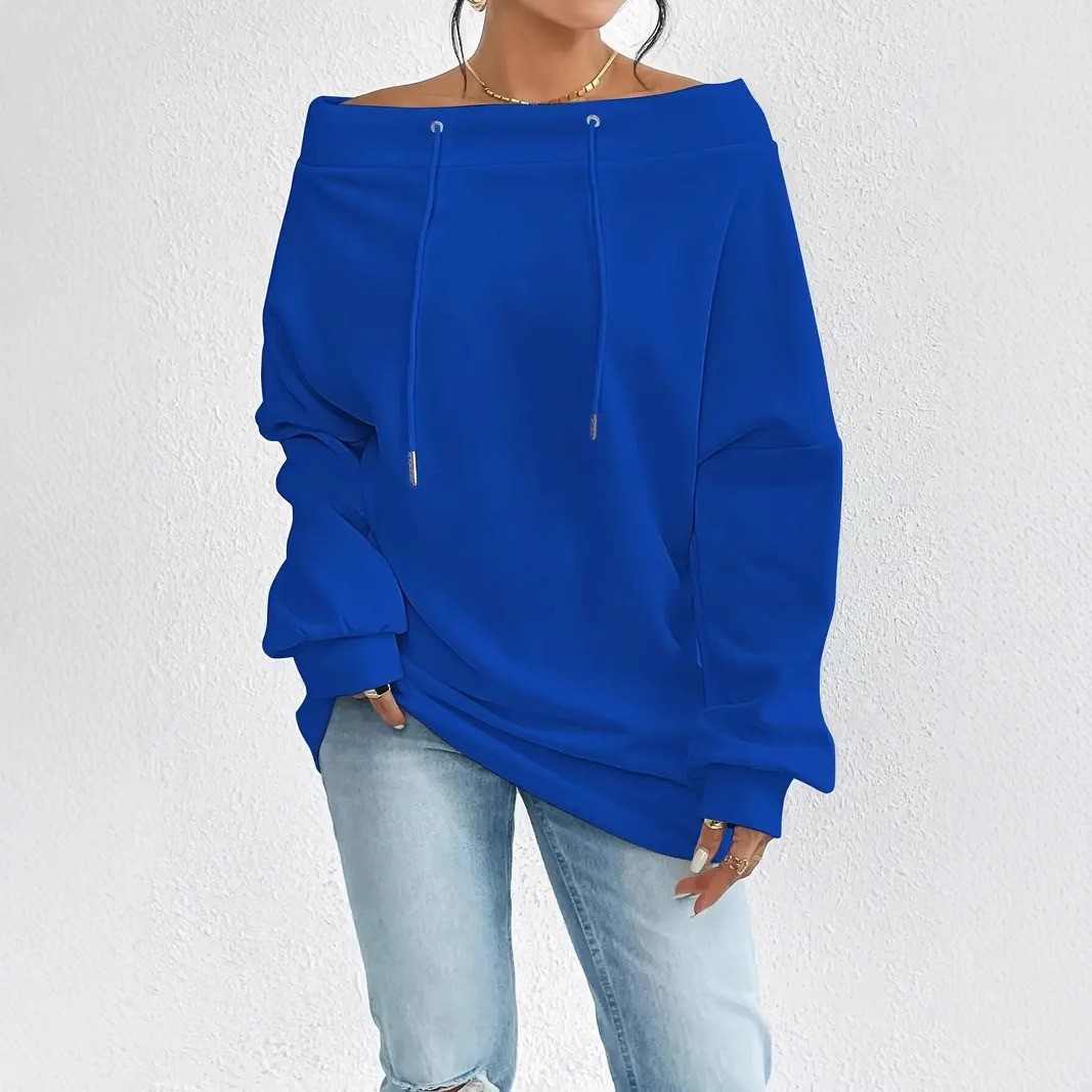 Women's Off Shoulder Loose Fit - огляд і ціна Winter Clothing Drawing